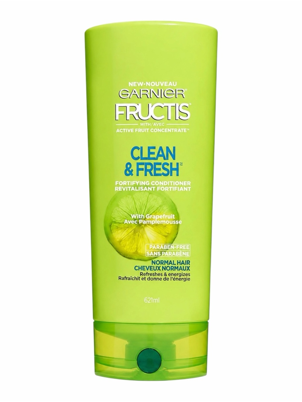 GARNIER FRUCTIS CLEAN & FRESH FORTIFYING CONDITIONER 621ML - BRAND NEW